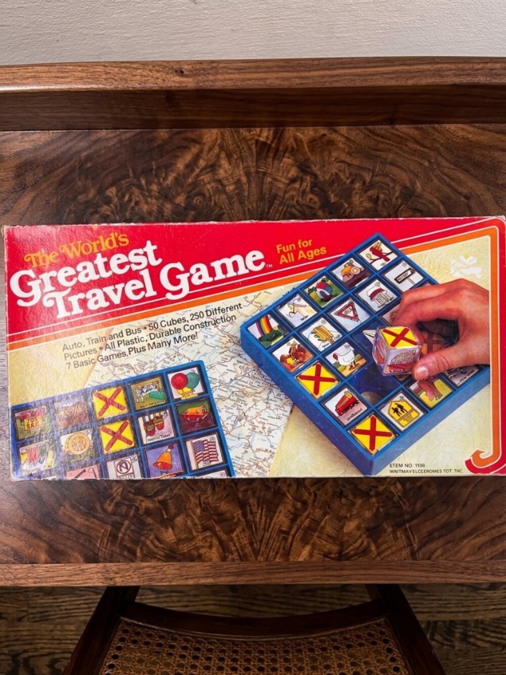 Vintage The Worlds Greatest Travel Game Complete 1980s
